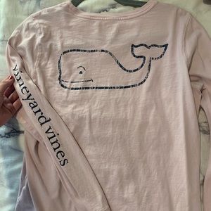 Light pink vineyard vines long sleeve